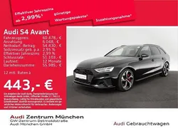 Mythosschwarz metallic Gebraucht 2023 Audi S4 Ambiente Kombi | 58.488 €