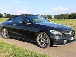 Schwarz Gebraucht 2017 Mercedes C300 AMG Cabrio | 30.900 € (Fairer Preis)