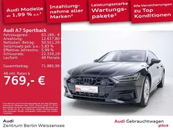 Mythosschwarz metallic Gebraucht 2024 Audi A7 Ambiente Kleinwagen | 63.189 € (Fairer Preis)