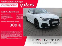 Gletscherweiß metallic Gebraucht 2025 Audi A1 Sportback S-Line Kleinwagen | 30.919 € (Teuer)