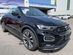 Schwarz Gebraucht 2021 VW T-Roc Cabriolet R-line Cabrio | 26.500 € (Fairer Preis)