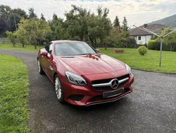 Rot Gebraucht 2018 Mercedes SLC200 Cabrio | 28.500 € (Teuer)