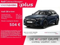 Plasmablau metallic Gebraucht 2024 Audi Q8 e-tron S-Line SUV | 63.365 € (Fairer Preis)