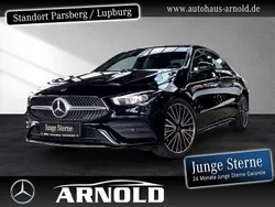 Schwarz (kosmosschwarz) Gebraucht 2020 Mercedes CLA250e AMG line Limousine | 30.830 € (Fairer Preis)