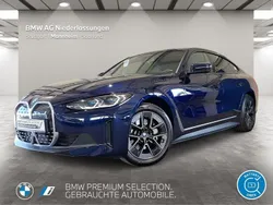 Blau Gebraucht 2022 BMW i4 Sport Line Limousine | 44.480 € (Etwas zu teuer)