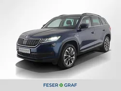Blau Gebraucht 2021 Skoda Kodiaq Ambition SUV | 31.480 € (Guter Preis)