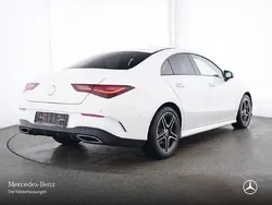 Polarweiß Gebraucht 2024 Mercedes CLA200 AMG Coupé | 35.990 € (Fairer Preis)