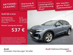 Geysirblau metallic Gebraucht 2025 Audi Q4 e-tron S-Line SUV | 47.790 € (Teuer)