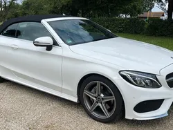 Weiß Gebraucht 2018 Mercedes C180 AMG line Cabrio | 26.400 € (Guter Preis)