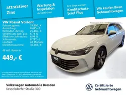 Weiß Gebraucht 2024 VW Passat Business Kombi | 33.980 € (Teuer)
