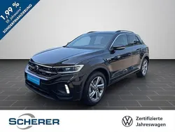 Deep black perleffekt (metallic) Gebraucht 2024 VW T-Roc R-line SUV | 32.600 € (Etwas zu teuer)