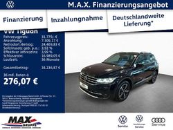 Deep black perleffekt (metallic) Gebraucht 2021 VW Tiguan Elegance SUV | 31.779 € (Fairer Preis)