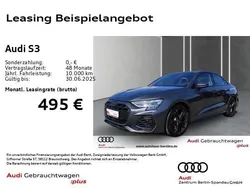 Daytonagrau perleffekt Gebraucht 2024 Audi S3 Ambiente Limousine | 47.610 € (Fairer Preis)