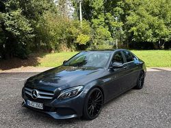 Blau Gebraucht 2015 Mercedes C220 Limousine | 15.500 € (Fairer Preis)