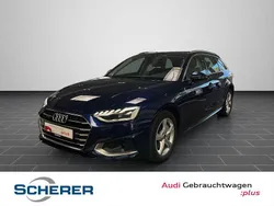 Navarrablau metallic (metallic) Gebraucht 2021 Audi A4 Advanced Plus Limousine | 24.490 € (Guter Preis)