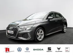 Grau Gebraucht 2022 Audi A3 Sportback e-tron S-Line Limousine | 22.990 € (Superpreis)