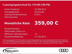 Rot Neu 2025 Audi A3 Sport Limousine | 33.990 € (Guter Preis)
