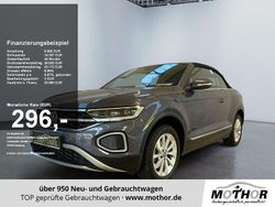 Rauchgrau (metallic) Gebraucht 2024 VW T-Roc Cabriolet Style Cabrio | 29.830 € (Superpreis)