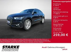 Mythosschwarz metallic Gebraucht 2014 Audi Q3 Advanced SUV | 15.950 € (Etwas zu teuer)