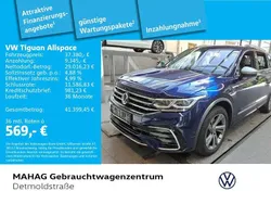 Atlantic blue metallic Gebraucht 2022 VW Tiguan Allspace R-line SUV | 37.380 € (Fairer Preis)