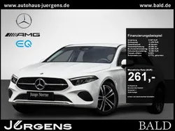 Weiss polarweiß Gebraucht 2024 Mercedes A180 Progressive Limousine | 27.550 € (Guter Preis)
