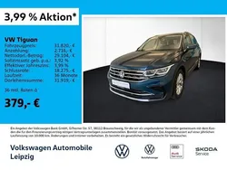 Nightshade blue metallic Gebraucht 2023 VW Tiguan Elegance SUV | 31.820 € (Guter Preis)