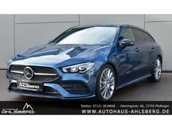 Denimblau lack Gebraucht 2023 Mercedes CLA200 AMG Kombi | 36.800 € (Etwas zu teuer)