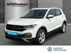Pure white (weiß) Gebraucht 2021 VW T-Cross Style SUV | 17.990 € (Fairer Preis)