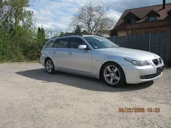 Silber Gebraucht 2008 BMW 523 Sport Line Kombi | 3.700 € (Guter Preis)