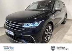 Deep black perleffekt Neu 2025 VW Tiguan Allspace R-line SUV | 55.880 € (Etwas zu teuer)