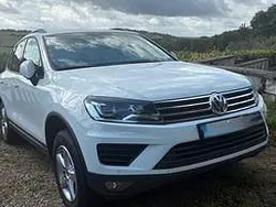 Weiß Gebraucht 2016 VW Touareg Exclusive SUV | 17.500 € (Superpreis)