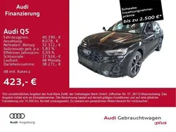 Mythosschwarz metallic Gebraucht 2021 Audi Q5 S-Line SUV | 40.390 € (Teuer)
