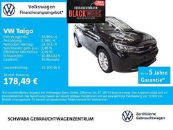 Deep black perleffekt Gebraucht 2025 VW Taigo Goal SUV | 23.690 € (Fairer Preis)