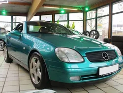Grün Gebraucht 2000 Mercedes SLK230 Cabrio | 2.990 € (Guter Preis)