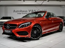 Rot Gebraucht 2017 Mercedes C300 AMG Cabrio | 26.990 € (Etwas zu teuer)