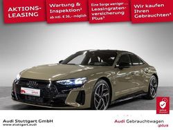 Taktikgrün metallic Gebraucht 2022 Audi e-tron GT quattro Ambiente Limousine | 52.690 € (Etwas zu teuer)