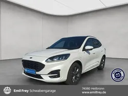 Weiß white platinum metallic metallic Gebraucht 2022 Ford Kuga ST-Line SUV | 27.790 € (Fairer Preis)