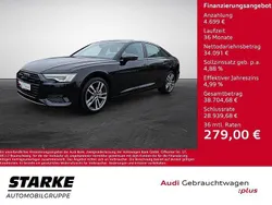 Mythosschwarz metallic Gebraucht 2023 Audi A6 Advanced Limousine | 38.790 €