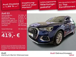 Navarrablau metallic Gebraucht 2022 Audi Q3 Advanced SUV | 34.590 € (Fairer Preis)