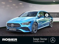 Blau / hyperblau Gebraucht 2024 Mercedes CLA180 Shooting Brake Sport Edition Kombi | 35.290 € (Etwas zu teuer)