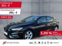 Schwarz Gebraucht 2022 Seat Leon FR-Line Limousine | 22.430 € (Fairer Preis)