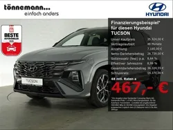 Grau Gebraucht 2024 Hyundai Tucson N Line SUV | 35.924 € (Fairer Preis)