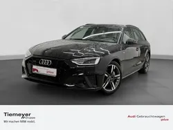 Mythosschwarz metallic Gebraucht 2024 Audi A4 S-Line Kombi | 43.280 € (Etwas zu teuer)