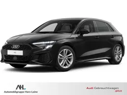 Schwarz Gebraucht 2024 Audi A3 Sportback S-Line Limousine | 38.048 € (Fairer Preis)