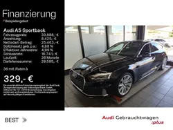 Brillantschwarz Gebraucht 2022 Audi A5 Sportback Advanced Limousine | 33.888 € (Fairer Preis)