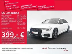 Gletscherweiß metallic Gebraucht 2024 Audi S6 Ambiente Limousine | 71.372 €