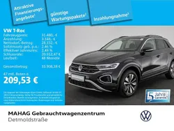 Deep black perleffekt Gebraucht 2025 VW T-Roc Goal SUV | 31.480 € (Guter Preis)