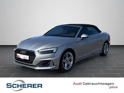Florettsilber metallic verdeck schwarz (metallic) Gebraucht 2024 Audi A5 Advanced Plus Coupé | 43.900 € (Guter Preis)