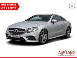Silber Gebraucht 2018 Mercedes E200 AMG line Coupé | 31.950 € (Fairer Preis)