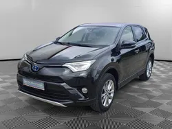 Mysticschwarz mica Gebraucht 2018 Toyota RAV4 Hybrid Basis SUV | 22.980 € (Etwas zu teuer)